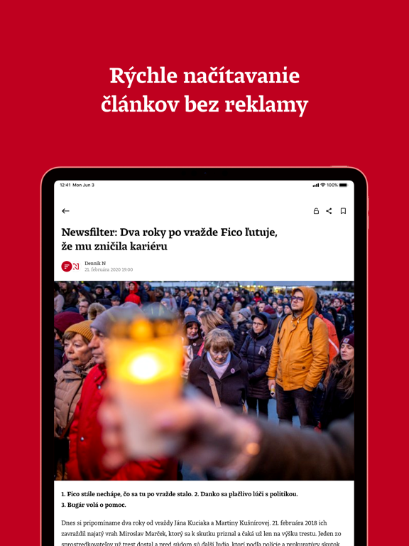Screenshot #4 pour Denník N