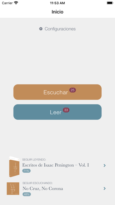 Biblioteca de los Amigos Screenshot