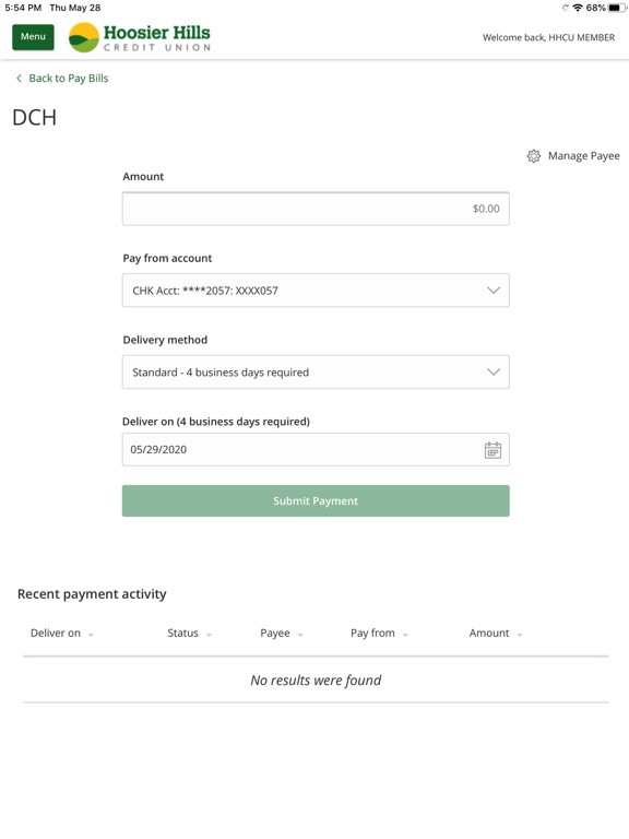 Screenshot #6 pour HHCU Mobile Banking