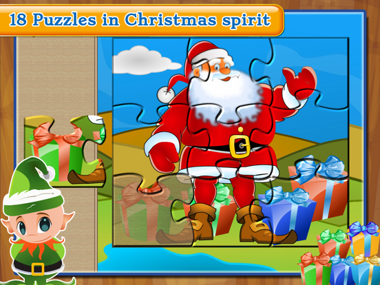 Santa Puzzles: Christmas Games iPad app afbeelding 2