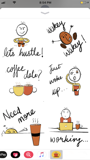 Coffee Mood Stickers(圖2)-速報App