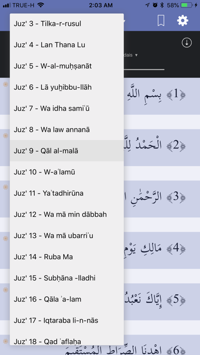 Quran In 30 Days iPhone screenshot 5 - Education app