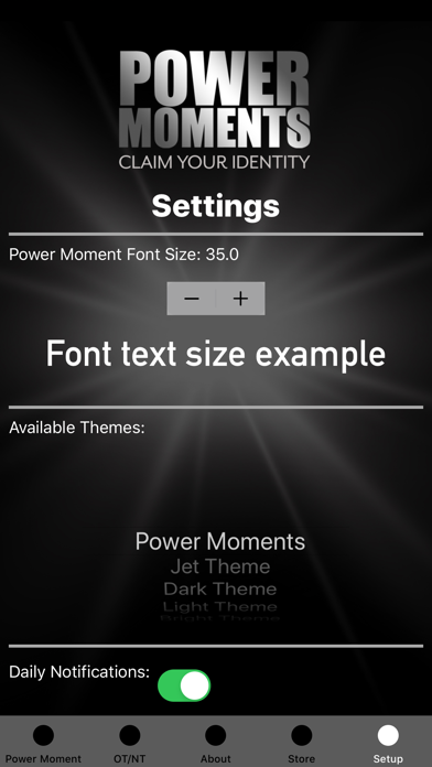 Power Moments Screenshot