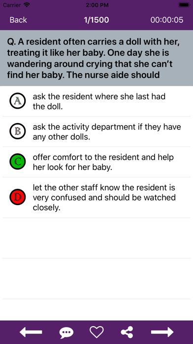 Prometric Exam Mock Tests iPhone screenshot 5 - Education app