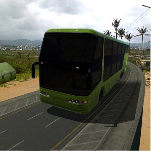 Military Duty Army Bus Sim 3D icon