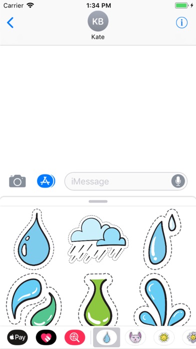 Water Stickers screenshot 2