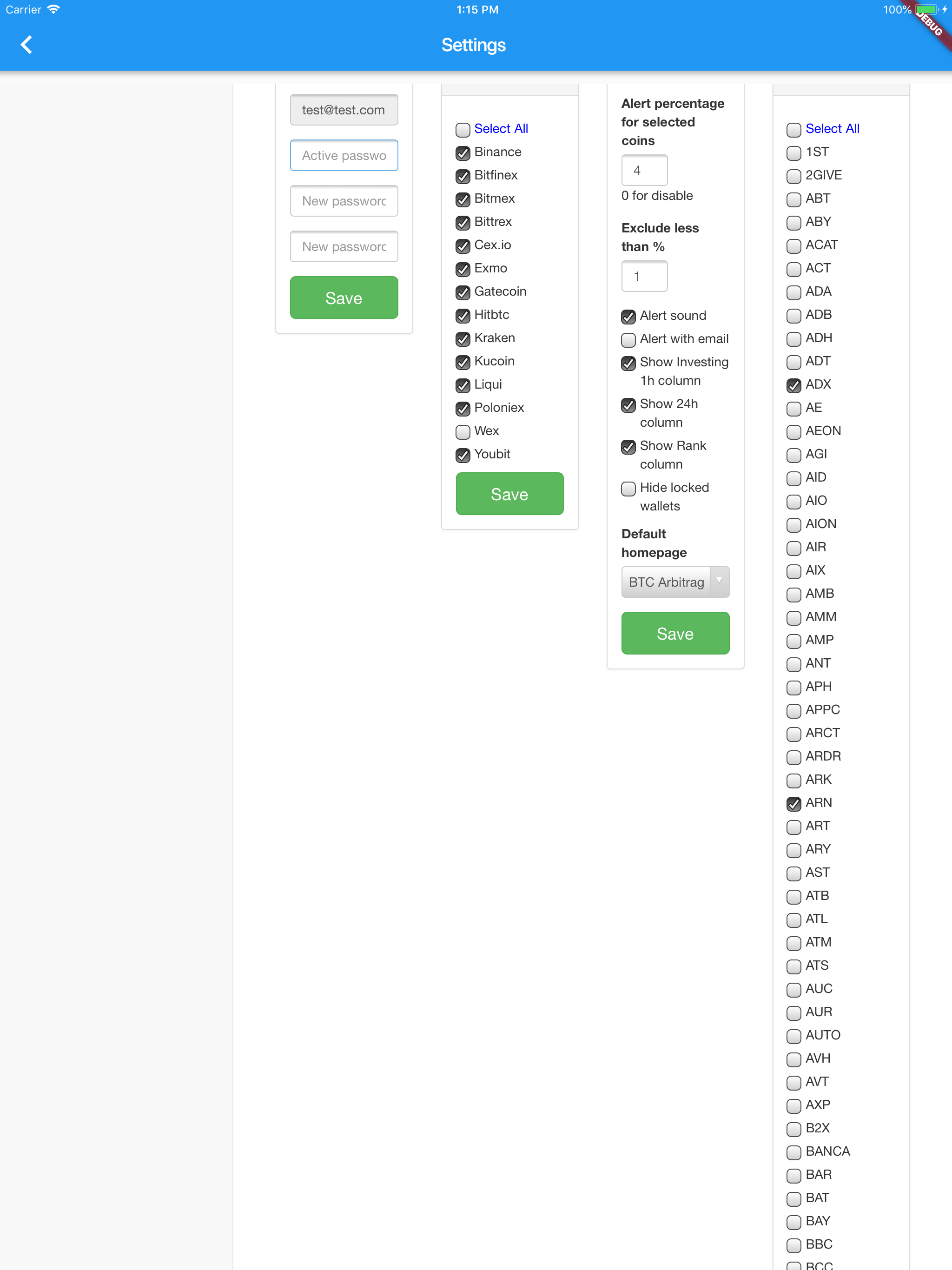 Arbitrage 724 - Crypto Coins