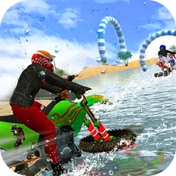 eau surfant bicyclette sim