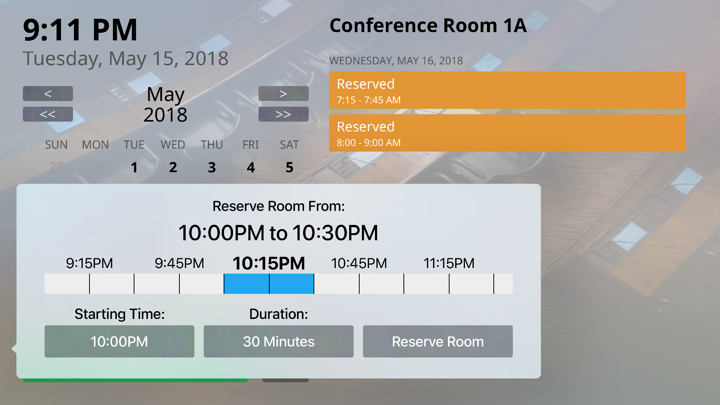 Screenshot #2 pour Conference Room Calendar