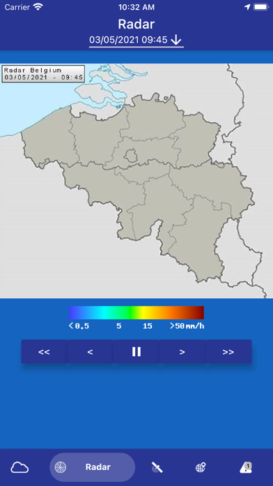 Météo Belgique Screenshot