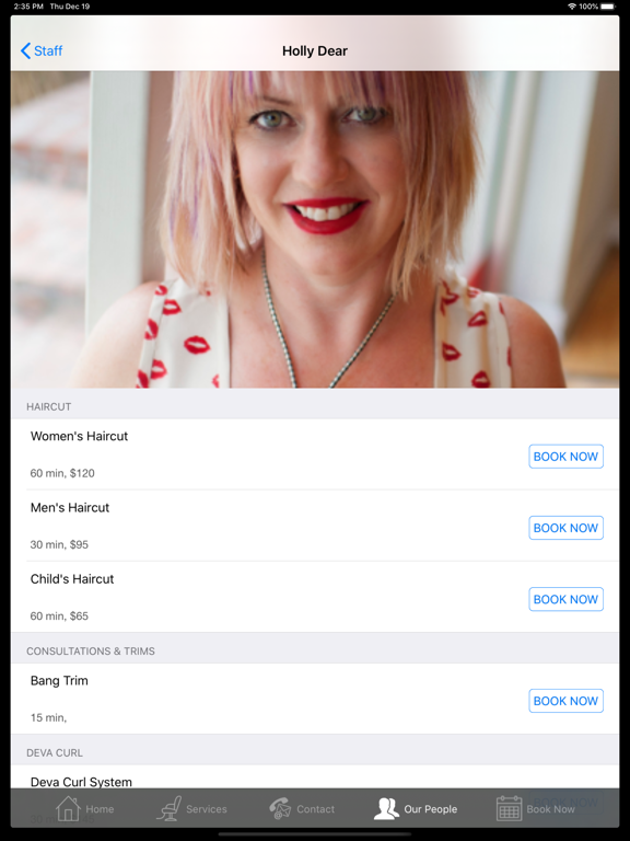 House of Dear iPad screenshot 6 - Lifestyle app