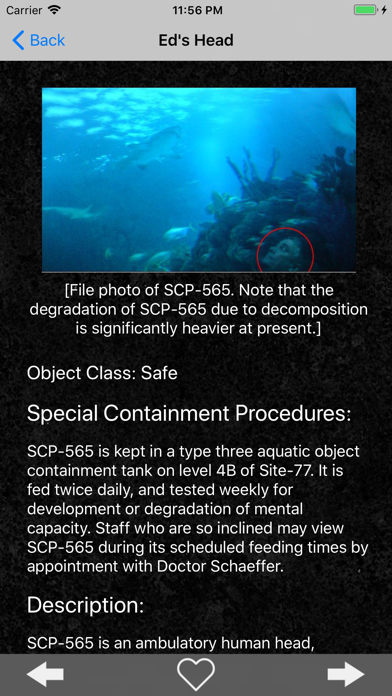 SCP Foundation Catalog screenshot 2