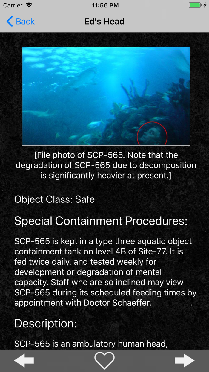 SCP Foundation Catalog