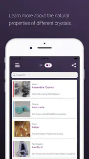 the magic of crystals iphone screenshot 2
