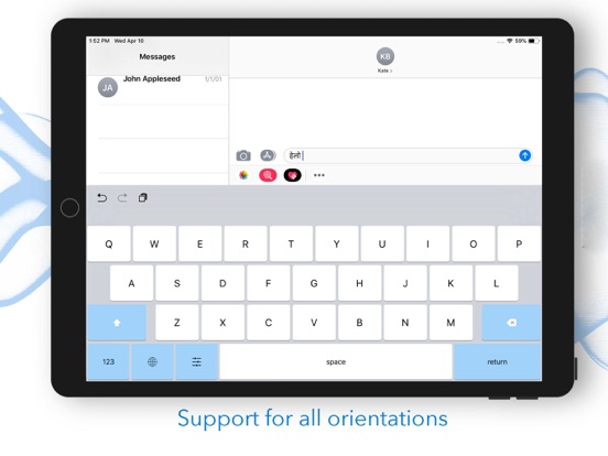 Indic Keyboard : 13 Languages iPad screenshot 4 - Productivity app