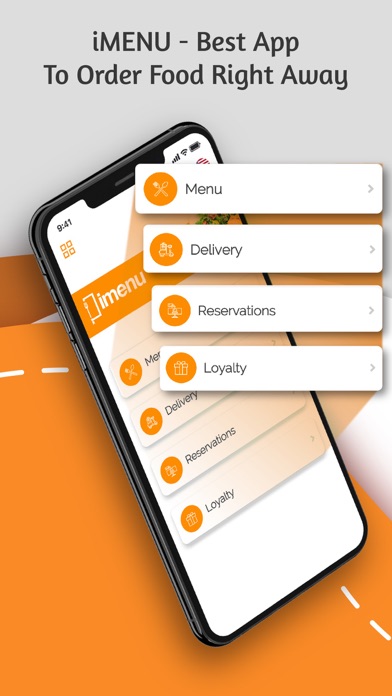 iMenu: Order food app Screenshot