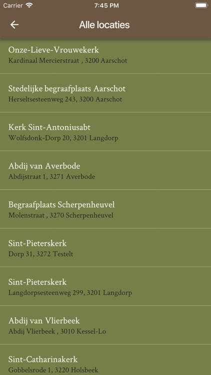 Langs kerken en kerkhoven