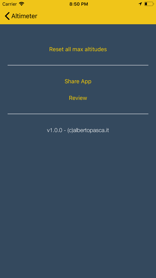 #4. Alti-meter (iOS) 由: albertopasca.it