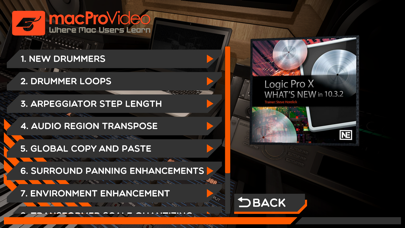 Screenshot #2 pour Whats New For Logic Pro X