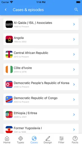 Game screenshot UN SanctionsApp hack