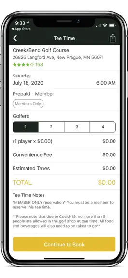 Game screenshot CreeksBend Golf Course hack