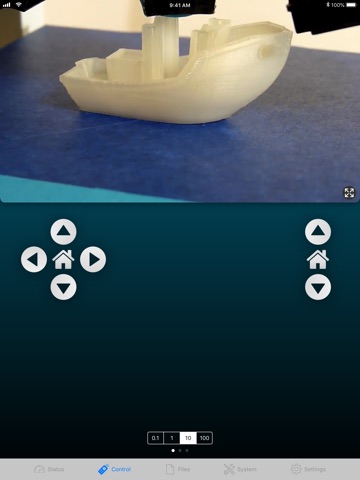 Polymer: OctoPrint 3D Printing iPad screenshot