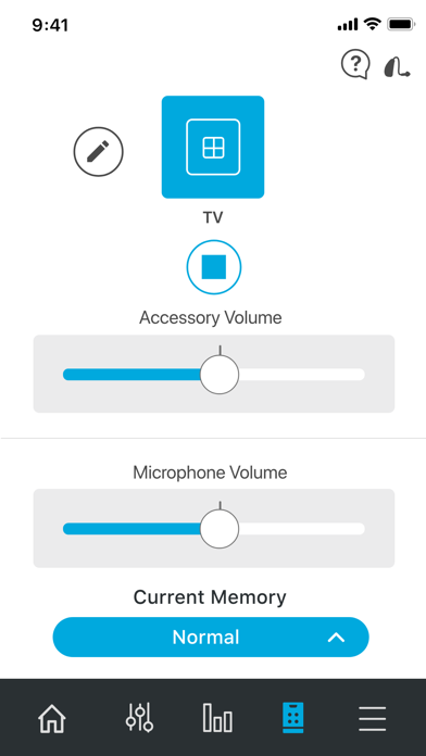 Thrive Hearing Control Screenshot