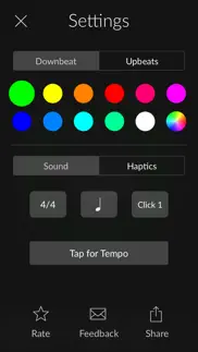 pulse - metronome & tap tempo iphone screenshot 2