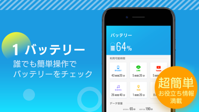 節電バッテリーライフ for iPhoneのおすすめ画像2