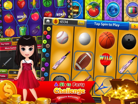 Slots Party Disco Mania Game iPad screenshot