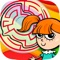 Color or paint with your finger around the maze to find the exit