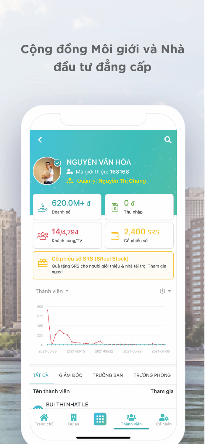 SReal -Nền tảng số hóa tài sản