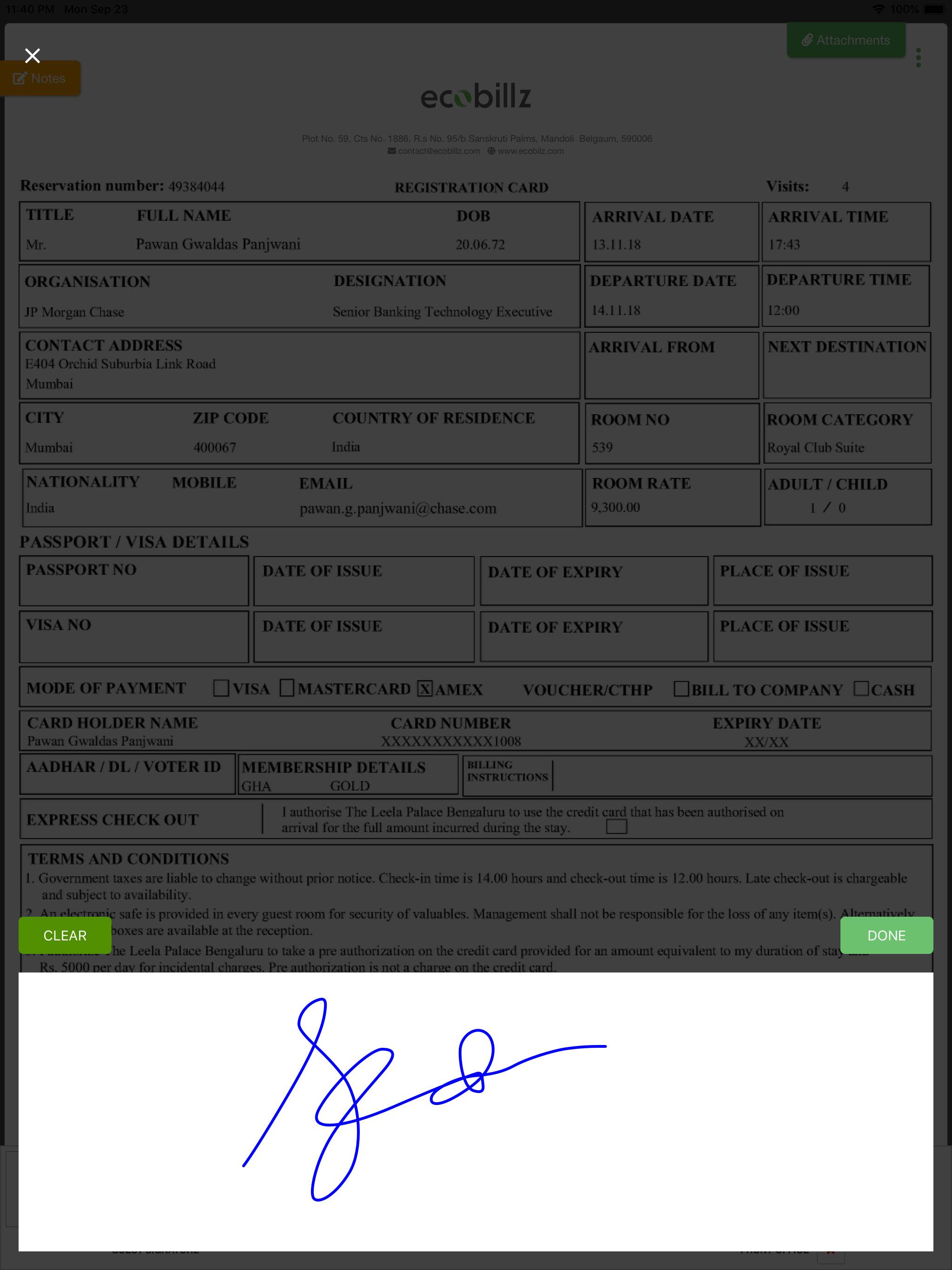 Ecobillz Business screenshot 8