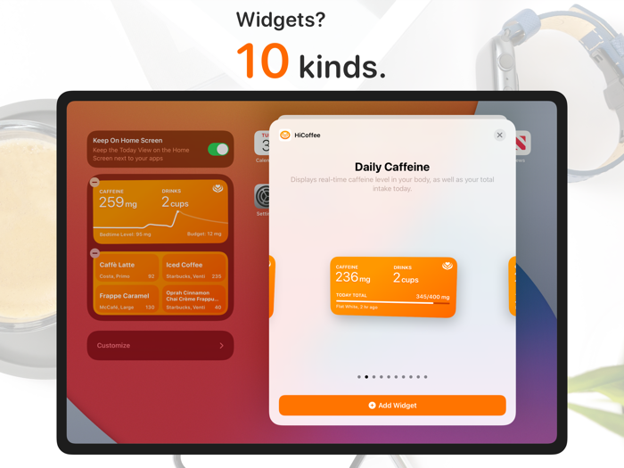 HiCoffee - Caffeine Tracker