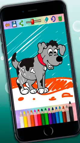 Game screenshot Животные - книжка-раскраска apk