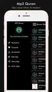 quran by qari asad attari iphone screenshot 3