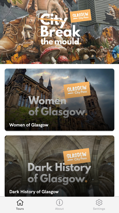 Glasgow Walking Tours Screenshot