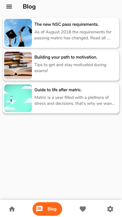 Past Papers SA Screenshot