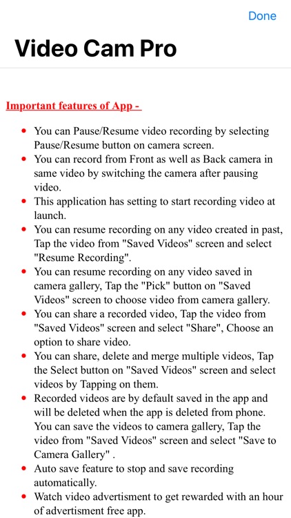 Video Cam Pro screenshot-6