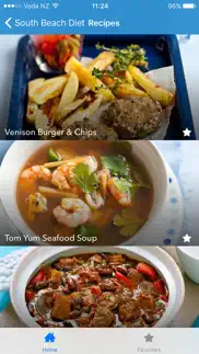 south beach diet recipes iphone screenshot 2
