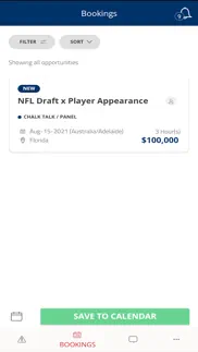 nfl player management platform iphone screenshot 3