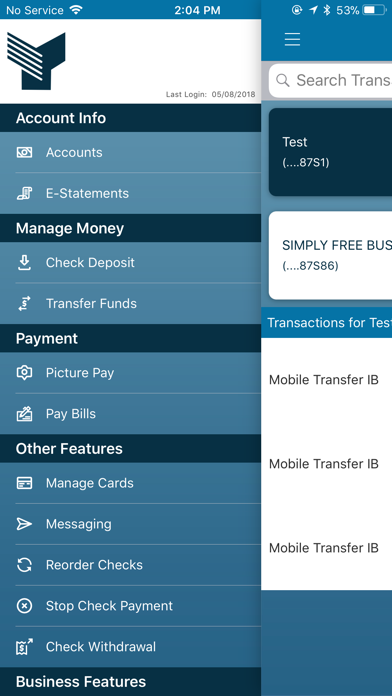 Yolo FCU Business Mobile App screenshot 2