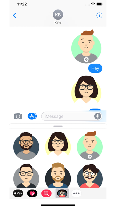 Phimoji: Emoji Stickers iPhone screenshot 6 - Entertainment app
