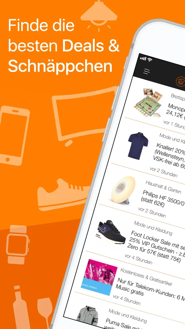 Mein Deal - Deals & Angebote iPhone App Screenshot 1 – Finanzen