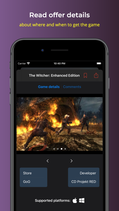 Game Radar Screenshot