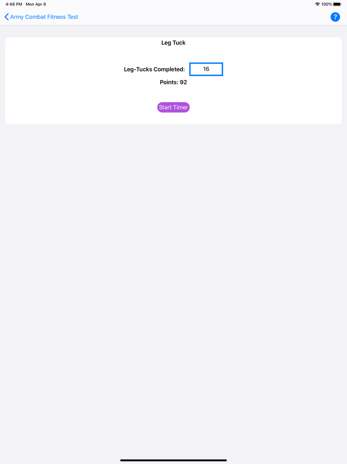 US Army Combat Fitness - ACFT