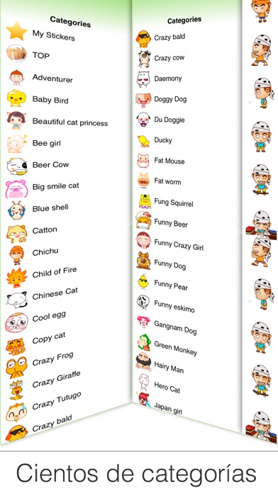 Captura de pantalla de la aplicación