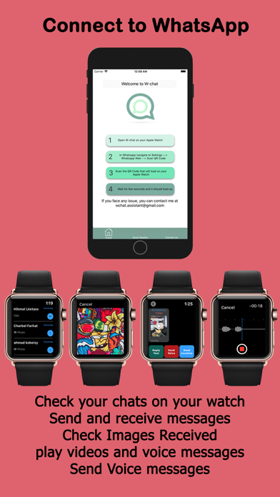 Screenshot #4 for WChat For Watch