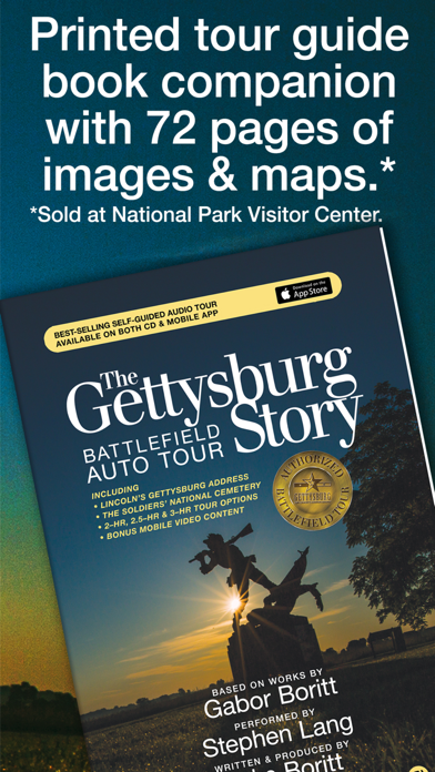 HereStory Gettysburg Auto Tour Screenshot
