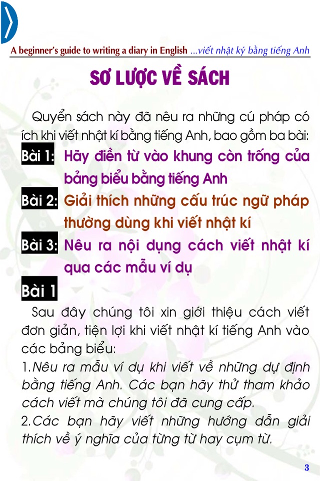 Viết nhật ký bằng tiếng Anh screenshot 3